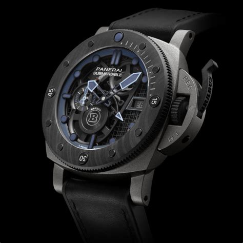 panerai submersible armbanduhr s brabus edition pam01241|panerai brabus blue shadow edition.